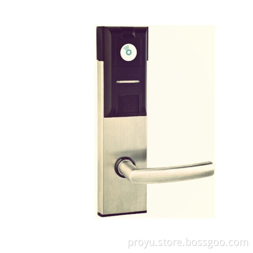 stainless steel RF card hotel lock for hotel card key lock system PY-8211-JH